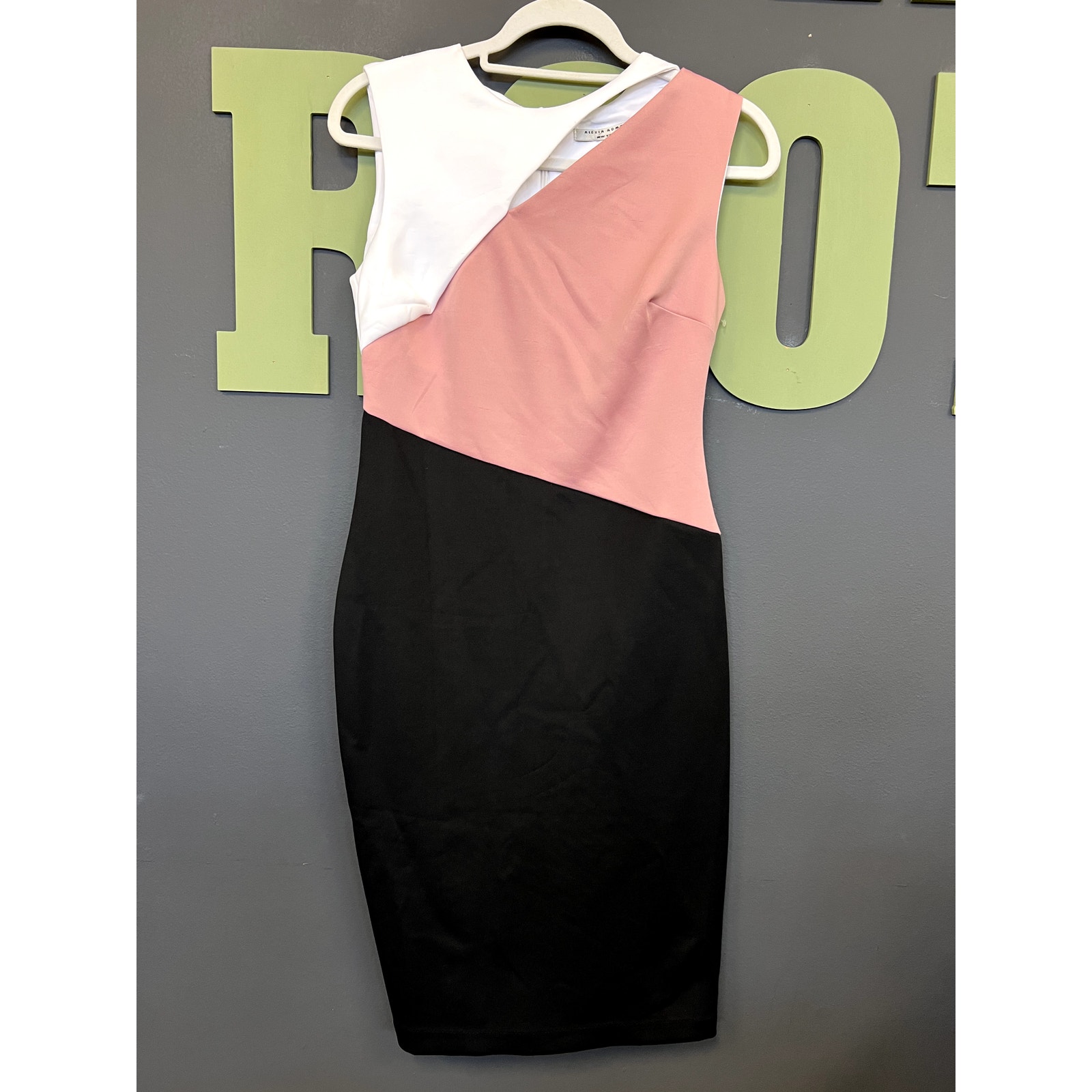 Nwt Alexia Admor Color Block Sheath Dress Size Small — image 2 of 5